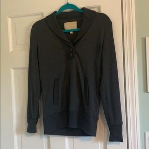 Gray banana republic sweatshirt